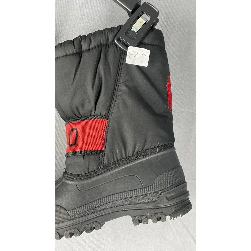 Polo Ralph Lauren Unisex Kids Jakson Winter Fashion Snow Boot Sz‎ 10 Preppy
